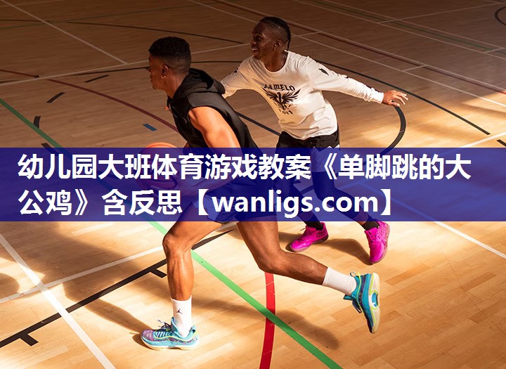幼儿园大班体育游戏教案《单脚跳的大公鸡》含反思